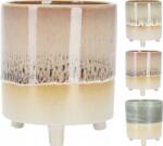 Koopman Virágtartó Porcelán Fedél Lábakon 12 CM (8720573350525)