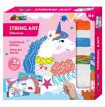 AVENIR Cérna művészete Unikornis kép szövés Unicorn Avenir (CH191710)