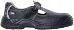 ARDON Bőr Védőszandál Munkavédelmi Cipő Acélmegerősített Orrvédővel És Talpbetéttel Ardon Firsan S1P Fekete 50 (G1188)