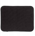 Kela Rapida vízelvezető szőnyeg 100% poliészter fekete 50, 0x38, 0cm (KL-11727)