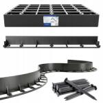 Simplefix Kerti Gyepszegély 50mm Border Palisada 5m 40 Horgony Lengyel (500/50/8)