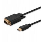 SAVIO adapter CL-103 (hdmi M D-Sub (vga) M; 1, 8m; fekete szín) (KKS8KUBV0390)