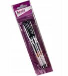 Handy Zselés toll Handy Intense Grip 0.5mm Fekete Automata 2 db (1330)