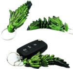  Sárkány kulcstartó (SMOK_BYellow_zielony)