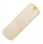 Loveart Könyvjelző Fa Loveart 15x5cm ovális Dekoráció decoupage-hoz (LVSK-1500)