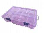  Rendszerző 8 rekesszel 23x16x5.7cm OR45 lila (3208)