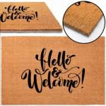 TabPrint Lábtörlő 40x60 Hello és Welcome MiX (Mata Wycieraczka ECO KOKOSOWA Duża)