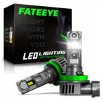 FateEye H11 Led Izzók 1 Az 1-HEZ Extra Erős Fehér Fény 6500K 20000LM