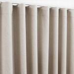 Prestiqua Fényzáró Függöny Szalaggal 240x140 Világos Bézs 100% Blackout Pure (51231)