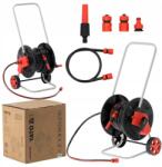 TOYA Kerti Tömlő Babakocsihoz 1/2" 30 M Dob Tekercselő Locsoló Szett YT-90121 (YT-90121)