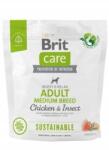 Brit Care Sustainable Adult közepes termetű kutyáknak 1 kg