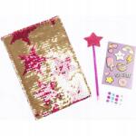 Girabrilla Nice Girabrilla Flitteres Napló Arany Rózsaszín Csillagokkal (19036)