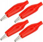 Reball 4DB Krokodil Piros 44mm Szigetelt Béka (KROKODYLEK KROKODYLKI CZERWONE 44mm)