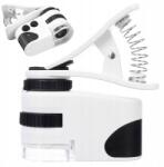 VERK GROUP Mini Mikroszkóp Objektív Zoom Telefonhoz 60x Zseb Ékszer (LUPA NO.MPK10-CL60X)