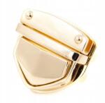 Kacperek Cipzáras aktatáska táska 40x40mm arany (Zapięcie ZAMEK do teczki)