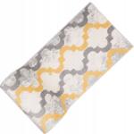 Dywany Chemex Futószőnyeg Frizura 70cm Modern Színes Divatos c941a (C941A WHITE/YELLOW )