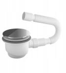 SEVANTE Zuhanytálca szifon 110MM átmérő felülről tisztítható 85MM magas gombával (SEV-KS-B120C)