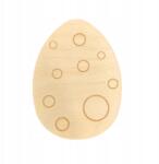 Clanstore Fa Tojás Húsvéti Dísz Körök Mintával 10CM (G1474)