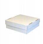 Kapak 10 db Kartondoboz muffinokhoz, fánkokhoz 30x30x10 cm Nagyon Erős csomagolás