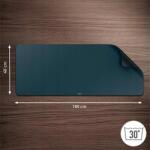 Leitz asztali szőnyeg, bársony szürke, Size XL, 100×40cm (53840089)