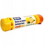 Raz Dwa Citrom illatú szemeteszsák 60 literes, húzózsinórral, 10 darabos (WRT60L/10/ZAP)