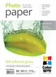ColorWay fotópapír/ öntapadós/ fényes 115g/m2, A4/ 50 darab (PGS1158050A4)