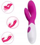 Gordon Női Vaginális Anális Vibrátor Erotikus Csikló Masszírozó (5904610814703)