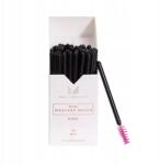 ManyBeauty Eldobható mini egyenes szempilla kefe 50 db [rózsaszín-fekete]