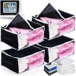 Vilde 4x Huzat Organizer táska doboz ágynemű takaró ruházat 27L (5904316499792)