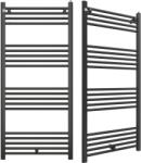 Granitan Fürdőszobai Radiátor Fekete 60/130 cm Létra Radiátor Modern Puerto (PUERTO19811)