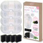 KittyTech Szűrők PawPour KT3000NA-BL szökőkúthoz 4db KittyTech (KT-AC-FIL-PP)