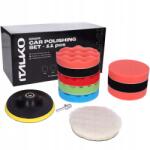 ITALKO polírozó készlet szivacsok korongok szőrme 125 mm (35904)