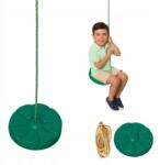 JF tányér hinta Virág zöld (k_ziel)