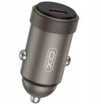 XO autós gyorstöltő CC70 30W 1x Usb-c fekete c típusú telefonhoz (CC70)
