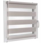 Voppi Nappal és Éjszakai Roló Balkon Ajtóra, Egyedi Méret: 89x230 CM, Acélszürke (Voppi)