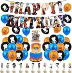 Szülinapi Szett Naruto Dekoráció
