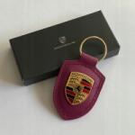 Porsche Design Kulcstartó Porsche valódi bőr Különleges kiadás 75 éves Rubystone Red
