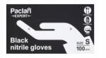 Paclan Nitril kesztyű Fekete Paclan Expert S 100 db (5900942137886)