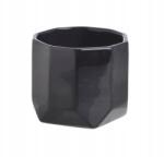 Zielona Fabryka Kerámia fedél, fekete