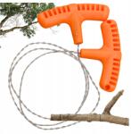  Drótköteles Fűrész Ágak Vágásához, Fa, Kézi, 67 cm, Túra, Edc (Piła do cięcia drutowa linka tnąca strunowa)