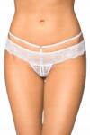 SoftLine Csipkés tanga Tongs 2475 fehér S/m (5906340736188)