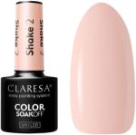 Claresa Hibrid lakk Shake 2 5G Claresa Tej narancssárga szín Ragyogás (SEOL Cosmetics)