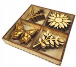 Kreatywne Myślenie Díszkészlet 20db 12, 5cm Pillangó Barka Virág (30548)