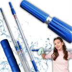 Raypath alumínium Mop Nyél teleszkópos 165cm Ablakokhoz Padlókhoz Mop (Kij Aluminiowy Do Mopa Drążęk)