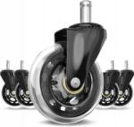 BNTrade Forgószék Kerekek Gumi Székek Csapágyazott Gumi 5 db (KÓŁA_BNTRADE_ŁÓŻYSKOWANE)