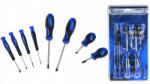 GEKO 8 Darabos Lapos És Keresztfogós Csavarhúzó Készlet: 2-6MM, PH0-2G32004, Torx Csavarhúzók (G32004)