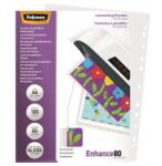 Fellowes Lamináló fólia, fényes, euro-perforáció, A4, 80 mikron, Fellowes (5452502)