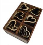 Kreatywne Myślenie Szív Szett 60db 3cm-es szív esküvőre, lakodalomra, dekoráció (32648)