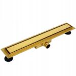 BALNEO Duplex Next 2in1 lineáris lefolyó 90 cm kétoldalas, arany, BR-90N (DUPLEX NEXT GOLD 100)