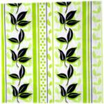 Miximport Háromrétegű szalvéta 33x33 cm Zöld levelek minta, 20 db